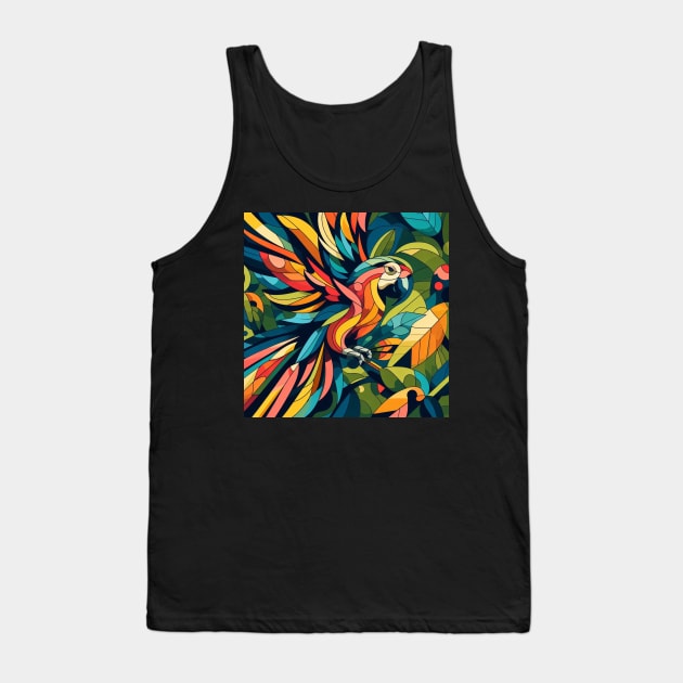 Parrot Party Tank Top by scollins5